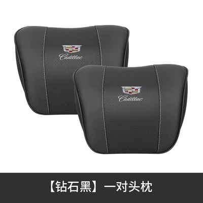 Headrest | Car Car Seat Car Cervical - cadillac-black-headrest-2-comfort-neck-guards