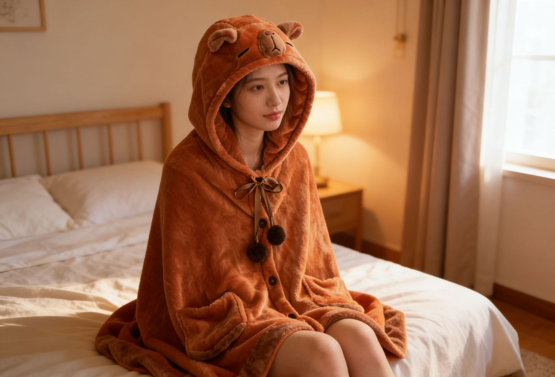 카피발라 망토 [오리지널 두껍게]