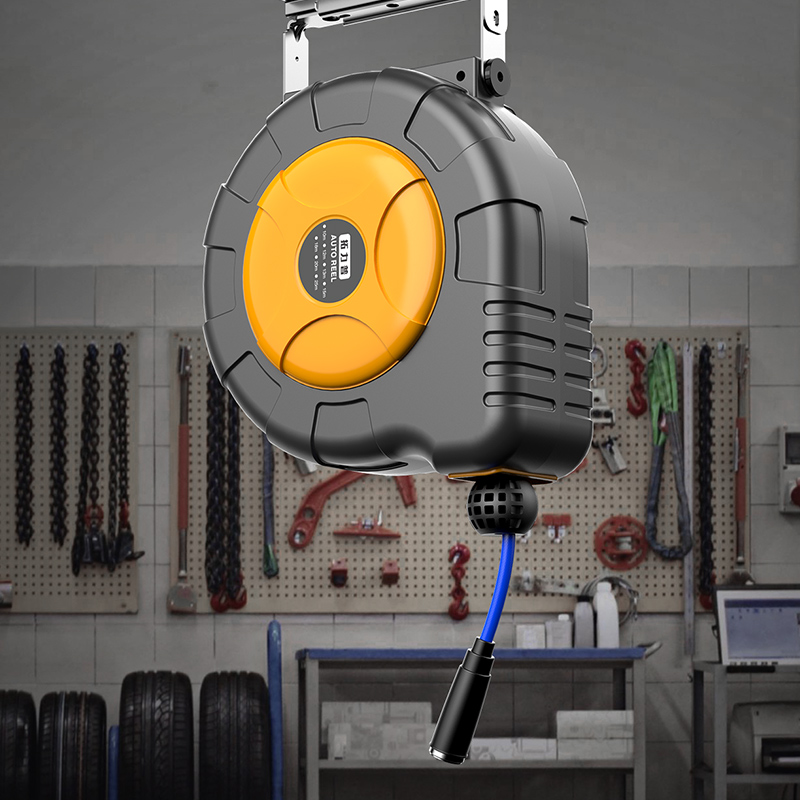 tambor de aire auto telescópico bobinador de tubo de tráquea tambor eléctrico tambor de agua herramienta neumática de alta presión espuma de soplado de vapor reparación TOLIP