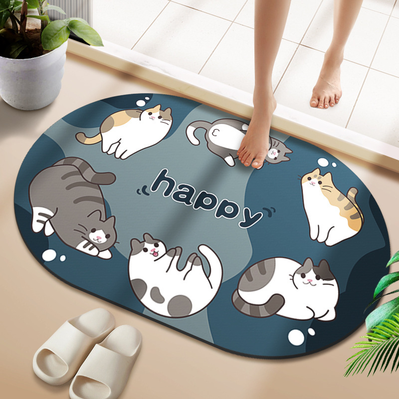 【타원형】야옹야옹이 줄지어