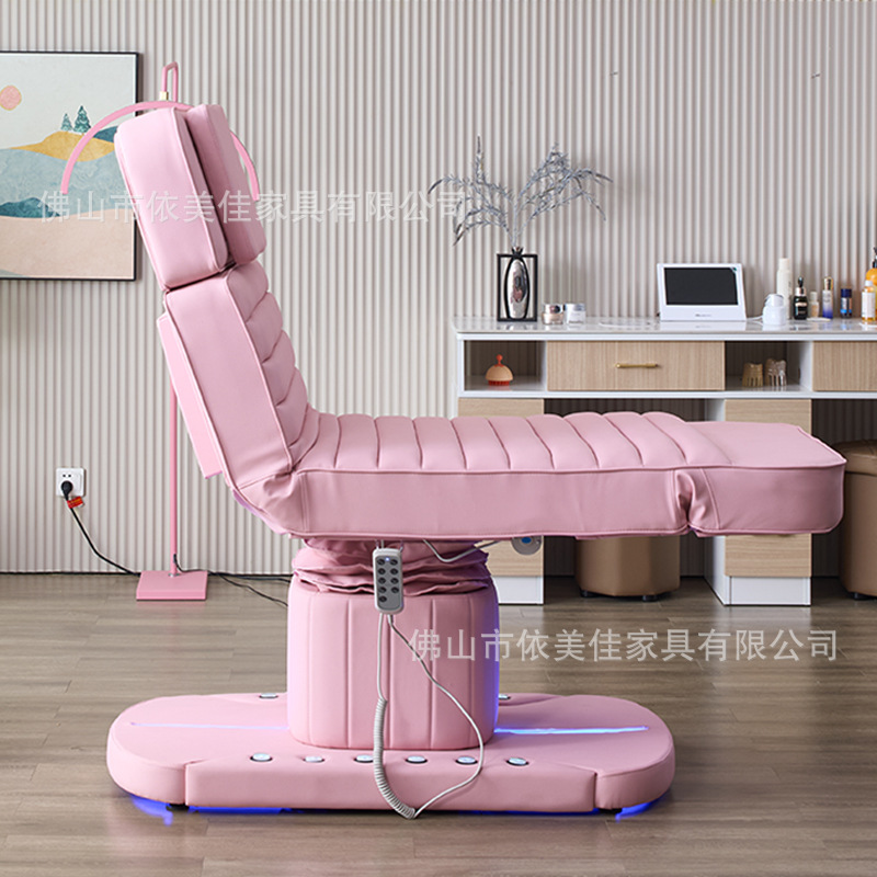 Cama de belleza eléctrica, cama de gestión de la piel elevadora, cama facial especial para salón de belleza, cama de masaje spa, cama de fisioterapia, cama de microterapia