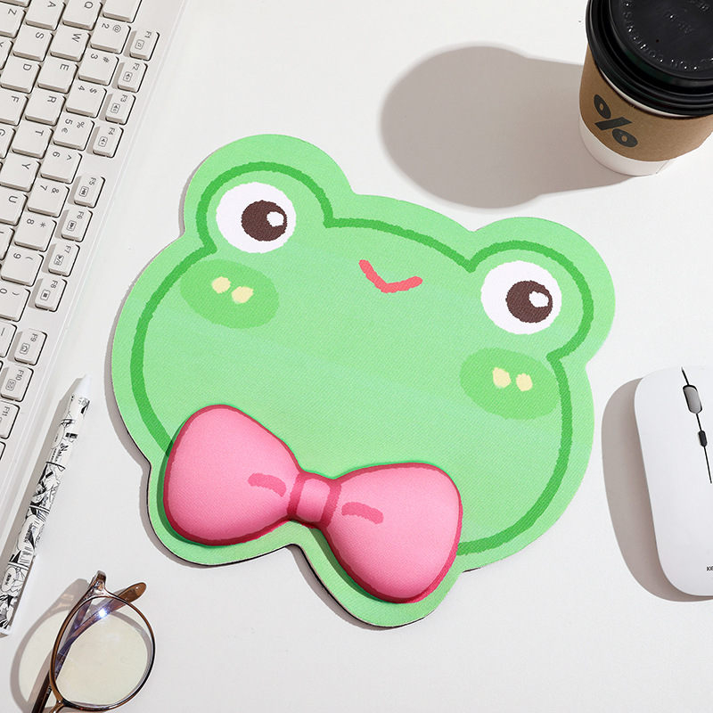 Alfombrillas de ratón transfronterizas, divertidas y variadas, reposamuñecas, alfombrillas de ratón de alta calidad con formas especiales, alfombrillas de ratón de dibujos animados para hombres y mujeres