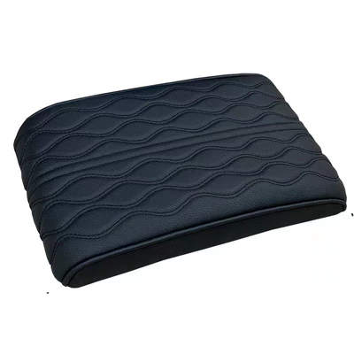 Water Ripple Nappa Leather Universal: Armrest box pad