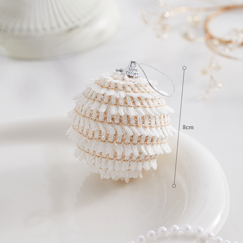 Colgante de Navidad decoración árbol de Navidad hecha a mano DIY decoración escena diseño pequeño regalo atmósfera colgante bola de Navidad