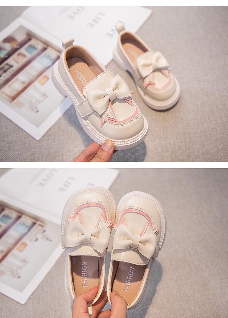 Princess Leather Shoes For Girls With Soft Sole For Spring_voghion.com