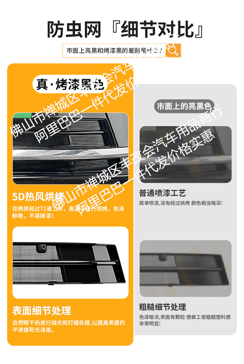Suitable for 26 Models of Nio Es8 Integrated Welding Car Insect-Proof Net Front Grille Special Modification Decorative Strip Accessories