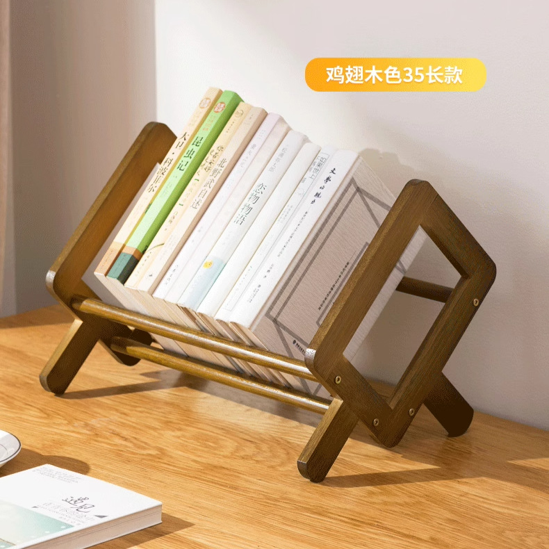 Desktop Bookshelf Bookshelf Kidsren's Small Student Desk Bedside Desk Countertop Simple Storage Rack Storage