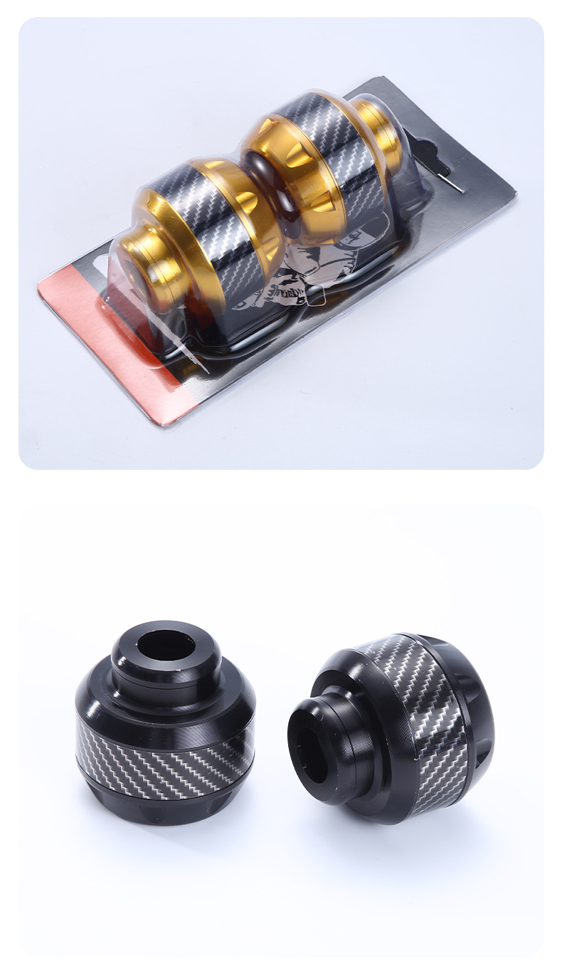 Cross-border aluminum alloy front fork cup suitable for electric vehicle and motorcycle modification accessories, anti-collision shock-absorbing scooter decorative parts
