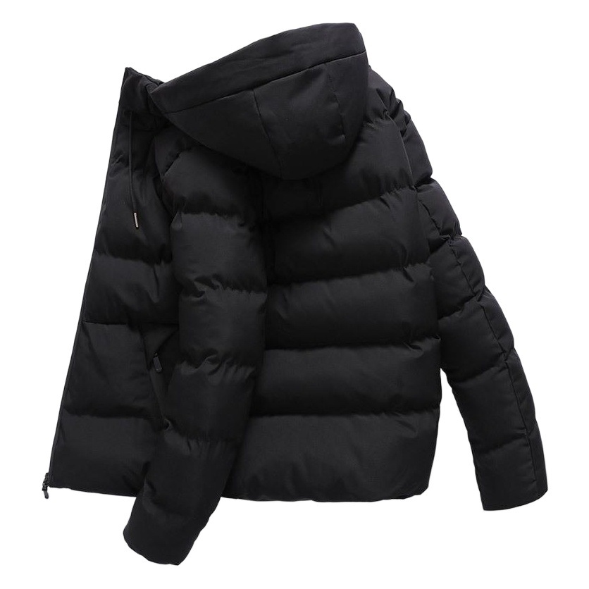 Abrigo corto de algodón acolchado para hombres 2022 Invierno nuevo abrigo de algodón acolchado para hombres jóvenes Abrigo coreano delgado de algodón acolchado con capucha engrosada