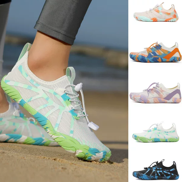 Men's and Women's Outdoor Quick-Drying Shoes, Hiking and Mountaineering Shoes, Non-Slip, Breathable, Snorkeling, Anti-Cut Beach Shoes, Amphibious River-Tracing Shoes