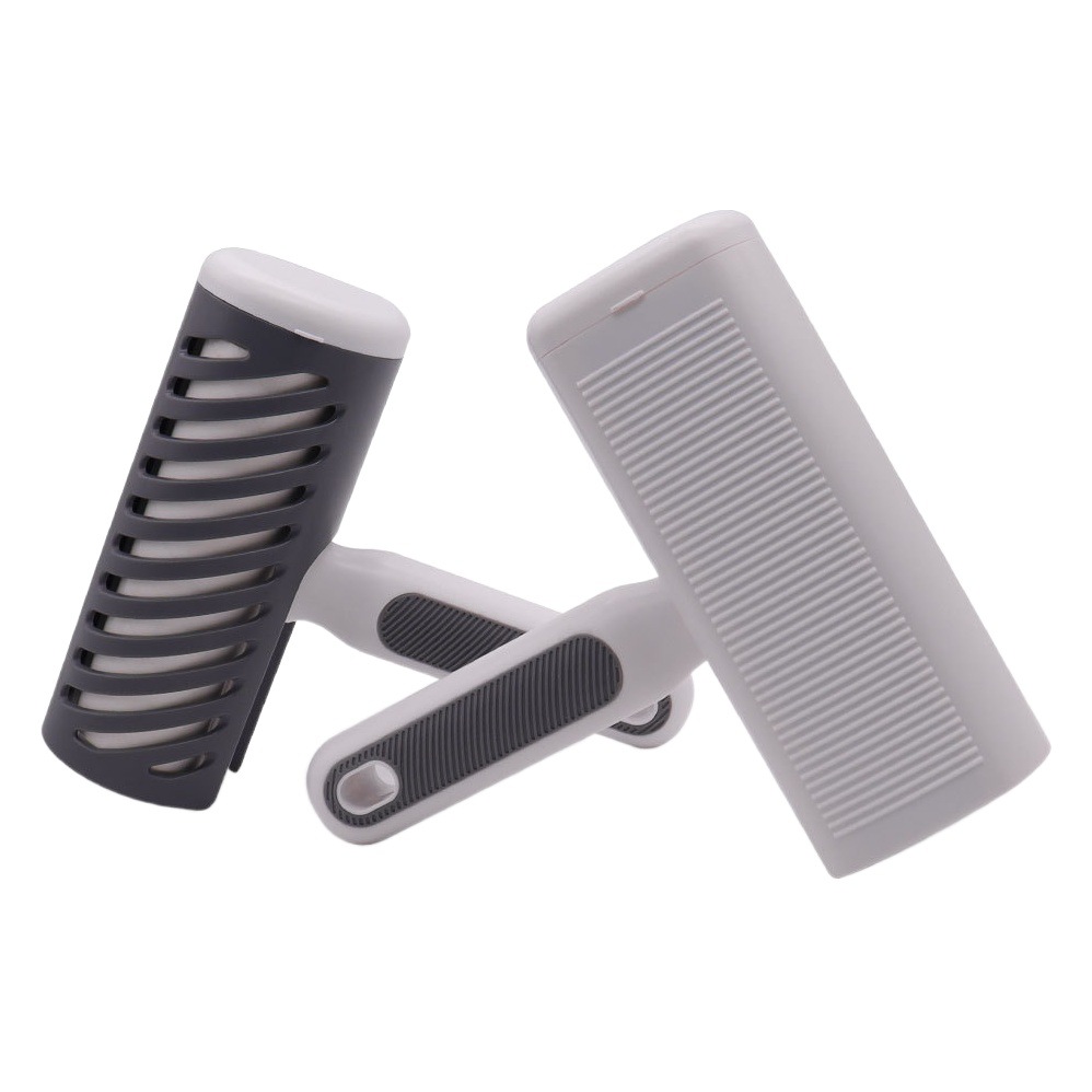 Cepillo para pelo de gato, cepillo removedor de pelo de mascotas, limpiador de pelo de perro, herramienta de aseo para gatos, removedor de pelo por electricidad estática