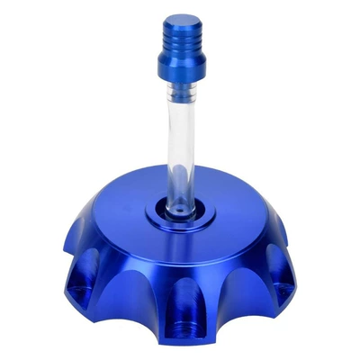 Aluminum Fuel Tank Cap Tank cap - blue