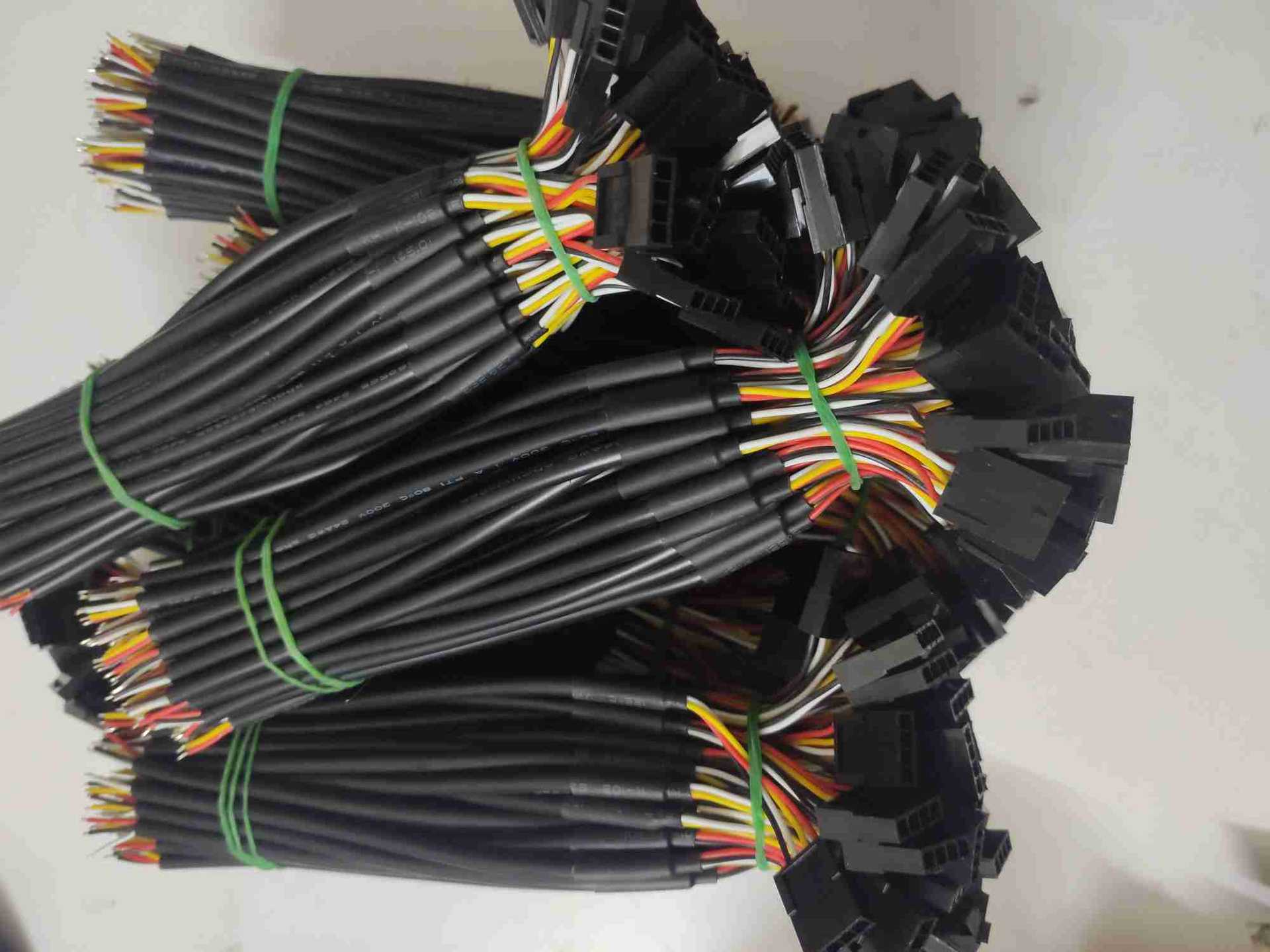 MX3.0系列连接器 小5559-5P 5559单排4位母头 无耳 公母端子线4p