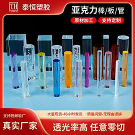 其他有机玻璃;其他塑料棒;亚克力板