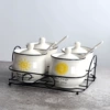 Four small sun iron rack set