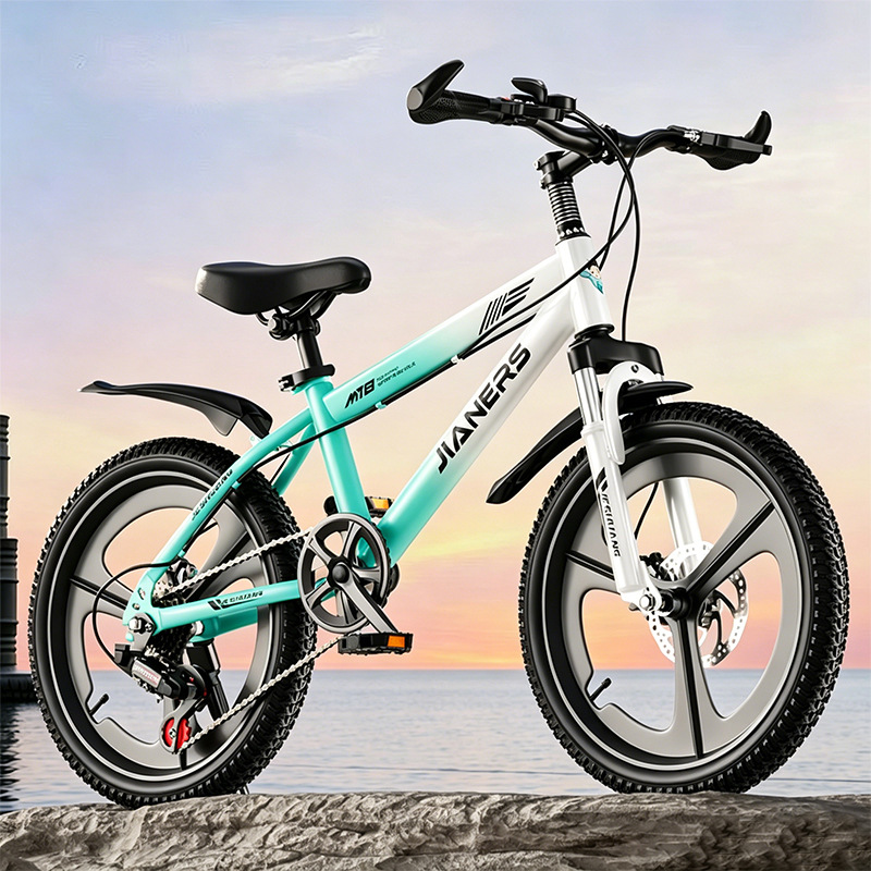 Nuevas bicicletas de 6 - 17 años, niños y niñas, estudiantes de primaria, niños de edad media, niños de velocidad única, bicicleta de montaña adolescente, rodillo de bicicleta image 17