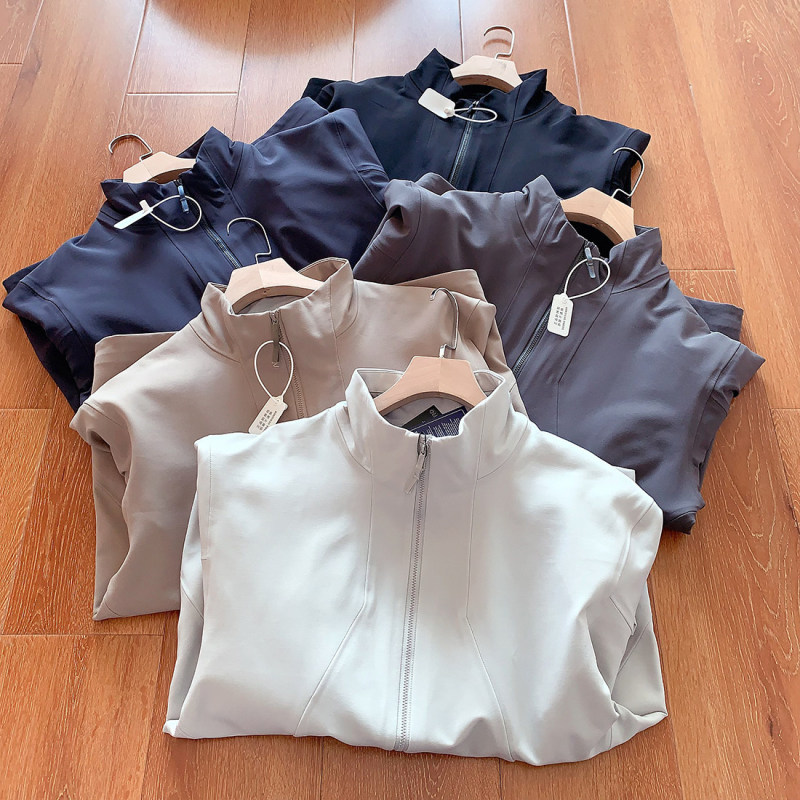 Spring New Style, Fully Glued Seams, Urban Commuting Men's Stand-Up Collar Windproof Jacket, Warm Outdoor Softshell Jacket Spring New Style, Fully Glued Seams, Urban Commuting Men's Stand-Up Collar Windproof Jacket, Warm Outdoor Softshell Jacket