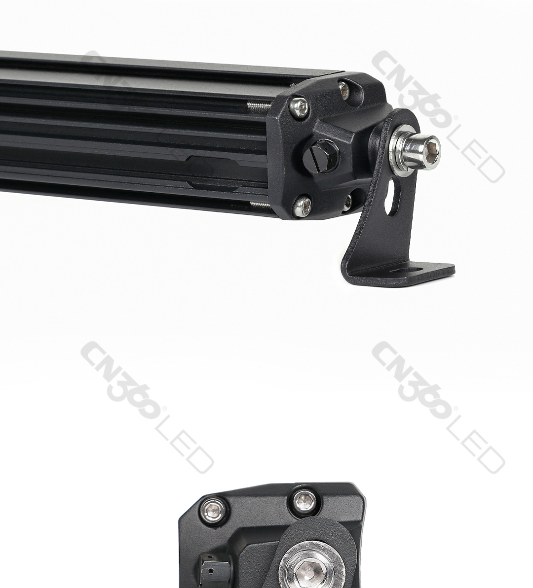 Cn360 48 Long Led Work Lights High Power Retrofit Roof Grille Front Bumper Hood Led Lights