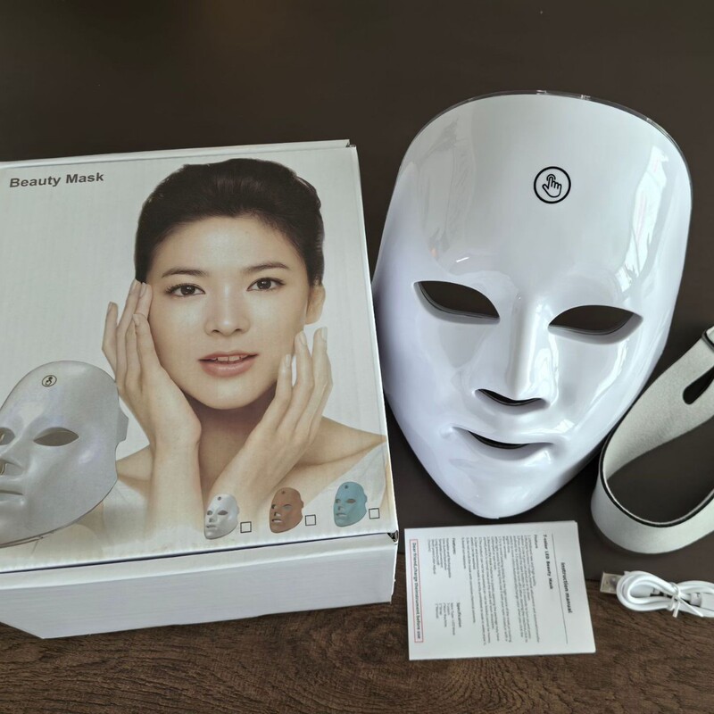 Led美容マスク七色カラー光マスク美肌光子若肌器顔タッチマスクメーカー直販|undefined