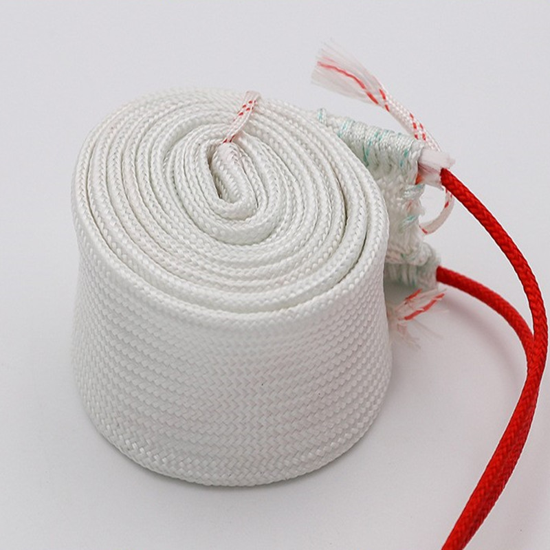 Fiberglass Electric Heating Belt 220V Insulated Surface Industrial Pipeline Heating Insulation Electric Heating Belt Fiberglass Electric Heating Belt 220V Insulated Surface Industrial Pipeline Heating Insulation Electric Heating Belt