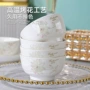 高温春暖花开家用简约面碗