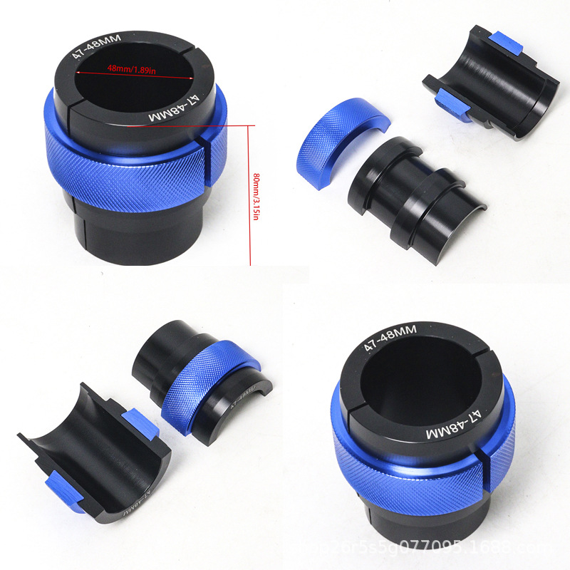 Off-Road Motorcycle Front Shock Absorber Oil Seal Cleaning and Maintenance Mud Remover Shock Absorber Repair Tool Disassembly and Installation Inverted