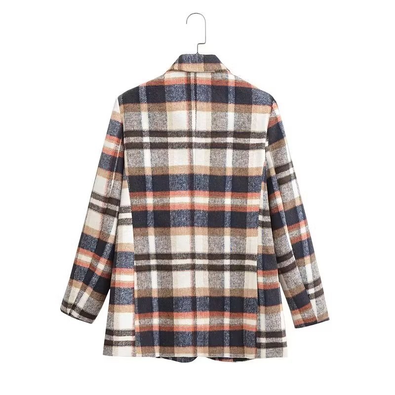 Plaid Suit Jacket 3