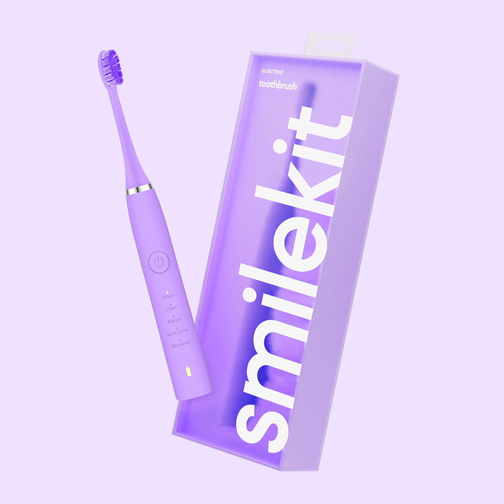 Cepillo de dientes eléctrico cargado por ultrasonido smilekit