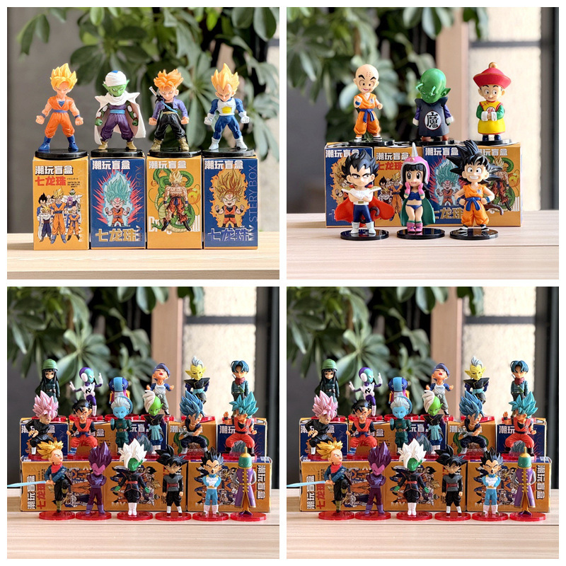 Dragon Ball Figure Blind Box Anime Trendy Toy Ornaments Goku Gohan…