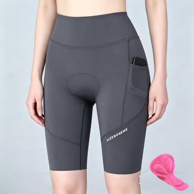 Cycling Clothing, Cycling Shorts, Women's Bicycle Shock-Absorbing Yoga Pants, Women's Road Bike Summer Sports Pants, Mountain Bike