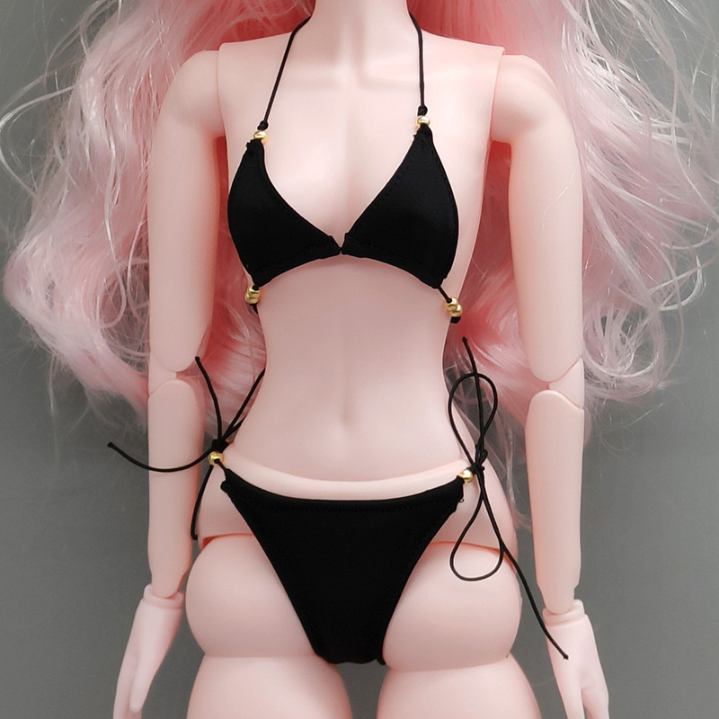 Doll Dress-Up Underwear 3-Piece Supermodel 60cm 80 Sexy Beach Bikini Swimsuit Fashion Toy Lingerie