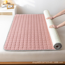 無印A類大豆床墊純棉軟褥子薄款床墊防滑抗菌保護墊家用鋪底墊被