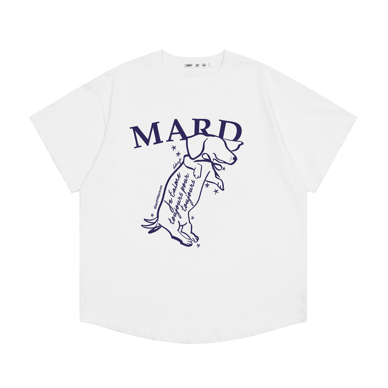 韓国マルディトレンディな半袖フラワープリントゴールドハイシルバー夏ラウンドネック純綿ルーズTシャツトップトレンディ|undefined