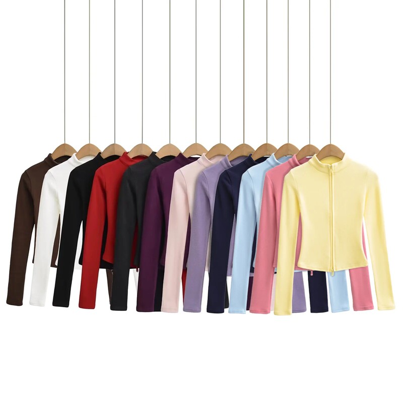 Yoga Fitness Double-Zip Cardigan Jacket for Women, Autumn and Winter, German Velvet, Waist-Cinching, Slim-Fit, Short, Versatile Sweatshirt Yoga Fitness Double-Zip Cardigan Jacket for Women, Autumn and Winter, German Velvet, Waist-Cinching, Slim-Fit, Short, Versatile Sweatshirt