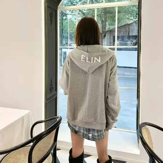 Correct Version "high Quality" CL's CLassic Zipper Hooded Hoodie, Fashionable and Versatile Sweatshirt for Men and Women