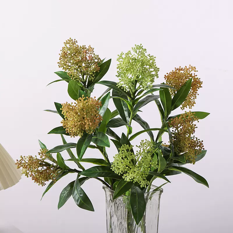 苗芋果仿真花果实婚庆布置家居客厅工程软装饰假花盆景造景拍摄