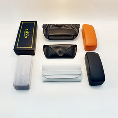 Eyeglass case logo packaging set, cloud bag, sky cover box, live streaming, dropshipping sunglasses leather box, wholesale