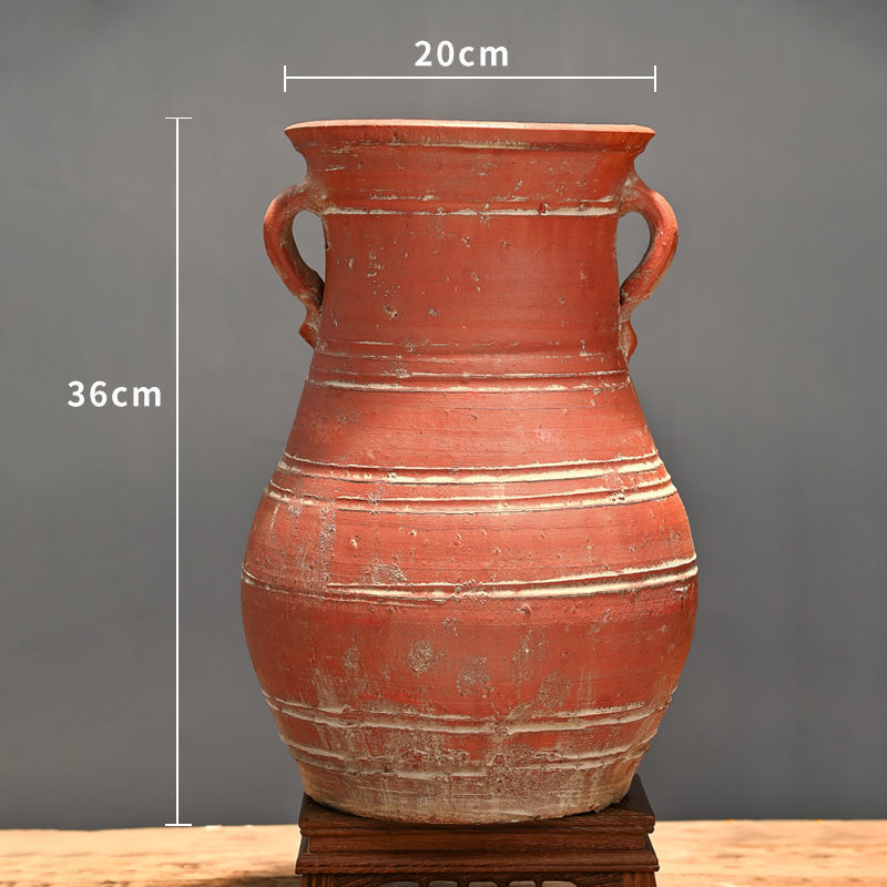 098 레트로 레드(대형 특가) - 바닥 천공(화분)