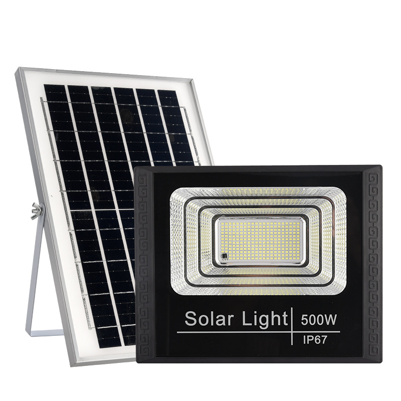 Hogar solar jardín lámpara al aire libre Luz de inundación nuevo hogar rural carretera iluminación LED impermeable Ventas Directas la fábrica