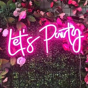 Led Factory Neon Billboard Luminous Character Design Sign Acrylic Decoration Export Cross-Border Special Supply Light Sign