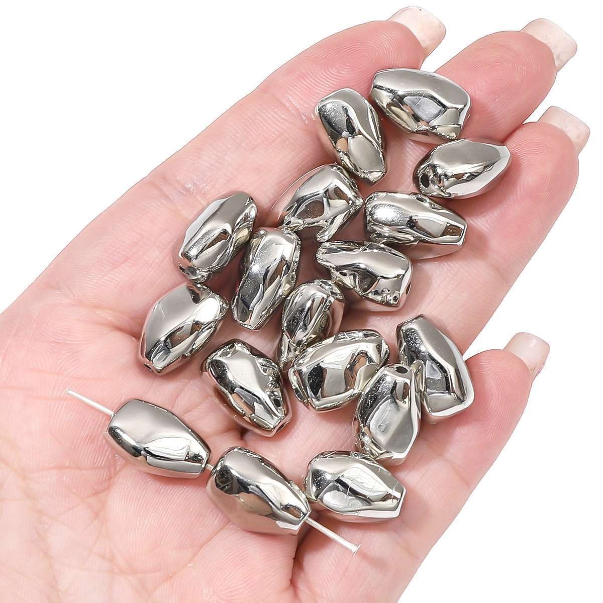 17g Weight Beads Jewelry Making Type 12*16mm, 18*9mm, 7 * 8mm Jewelry Making Size DIY Jewelry Accessories Classification 1 Set Quantity CCB Material Cross, Star, Unforgettable Pattern Polished Finish Simple Style Style 1 Set 12*16mm 18*9mm 7 * 8mm CCB Cross Star Unforgettable Polished DIY Jewelry Accessories Beads 5