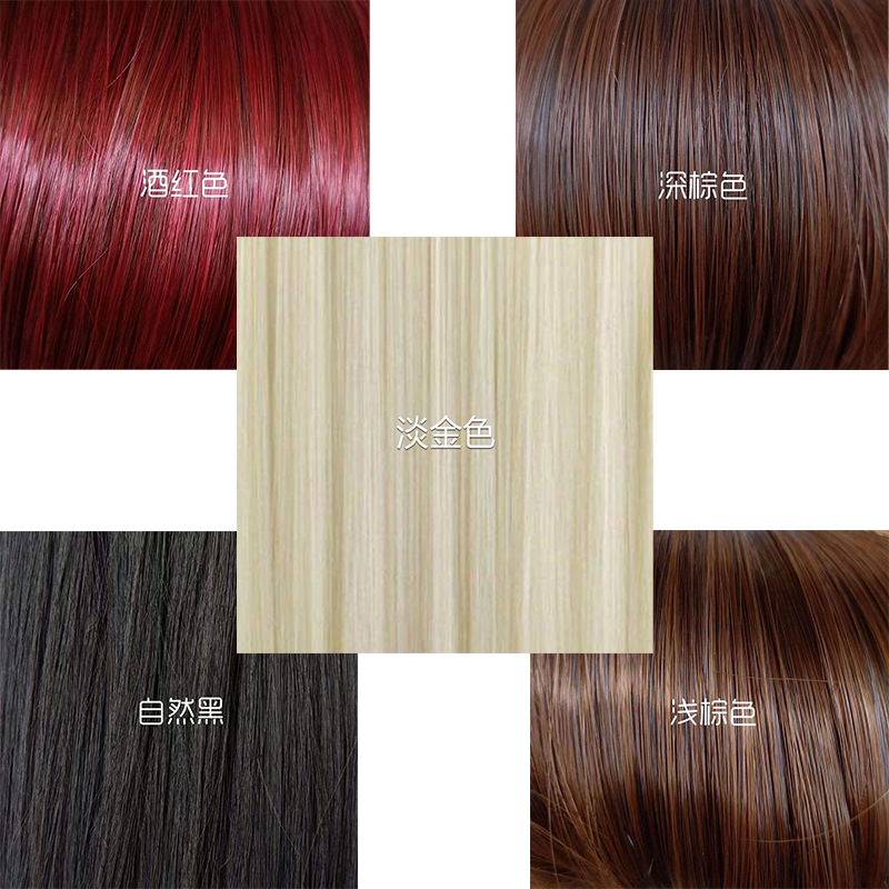 Nueva Peluca de extensión de cabello de seda de oro transfronteriza Pelo rizado largo europeo y americano Pequeño volumen africano Fábrica al por mayor Peluca de fibra química Cubierta de la cabeza