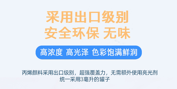 郁金香花卉数字油画diy填色手工画儿童手绘填充数字画装饰油彩画详情14