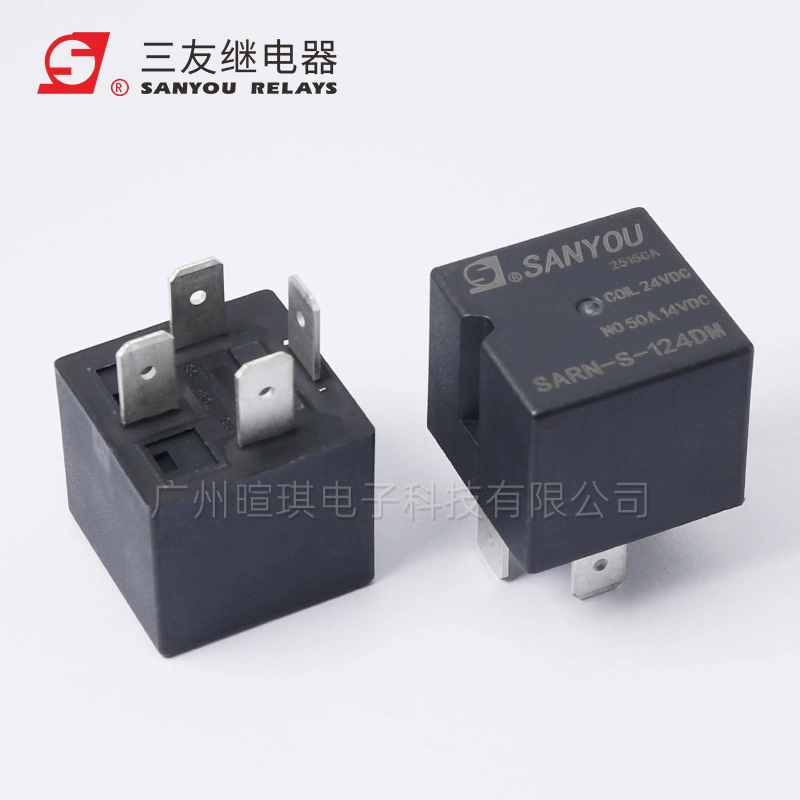 Sanyou Relay SARN-S-112DMP 12v24v автомобильный реле 4 контакта 50a