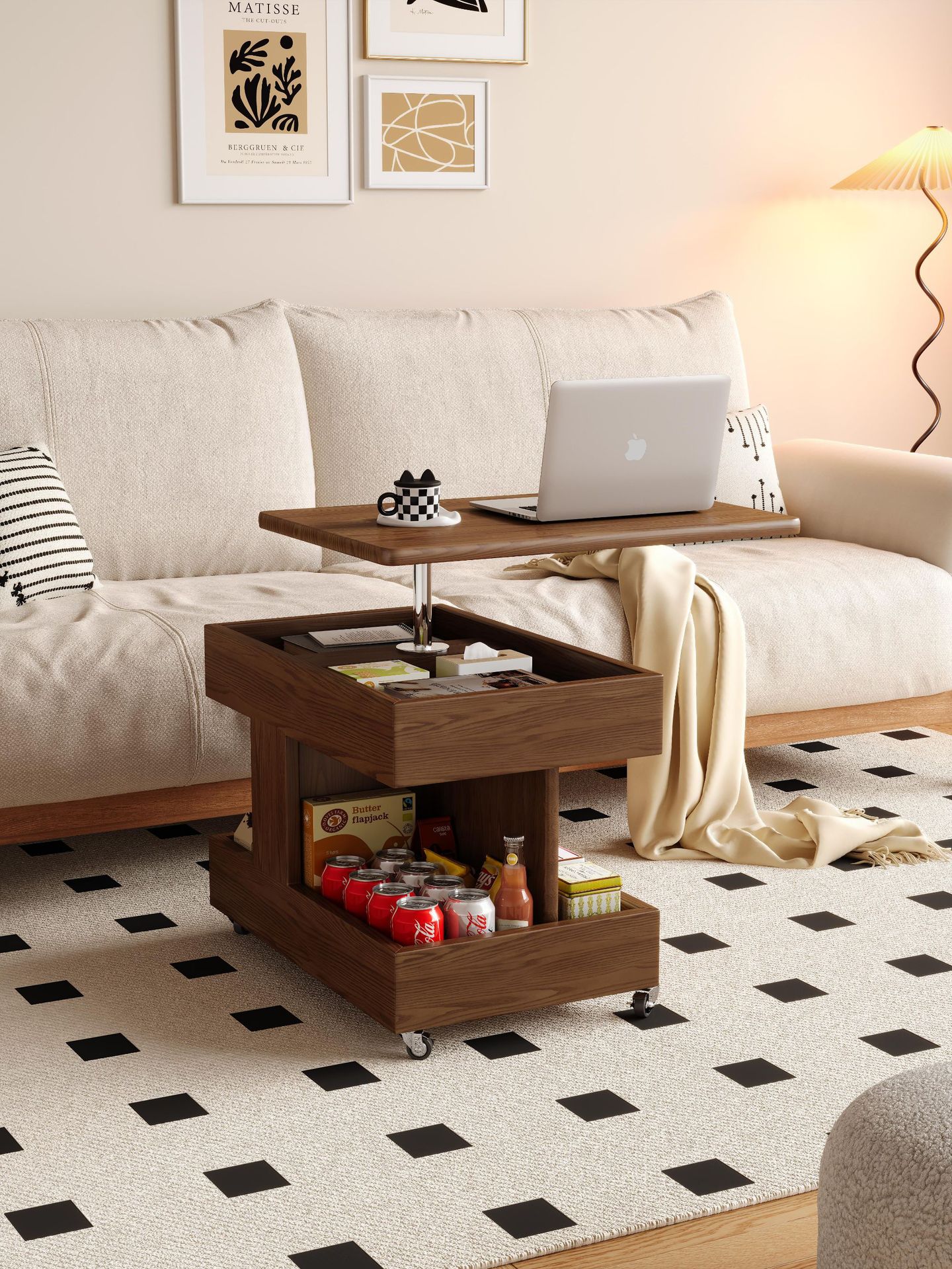 [일반모델] 월넛색상(올원목)