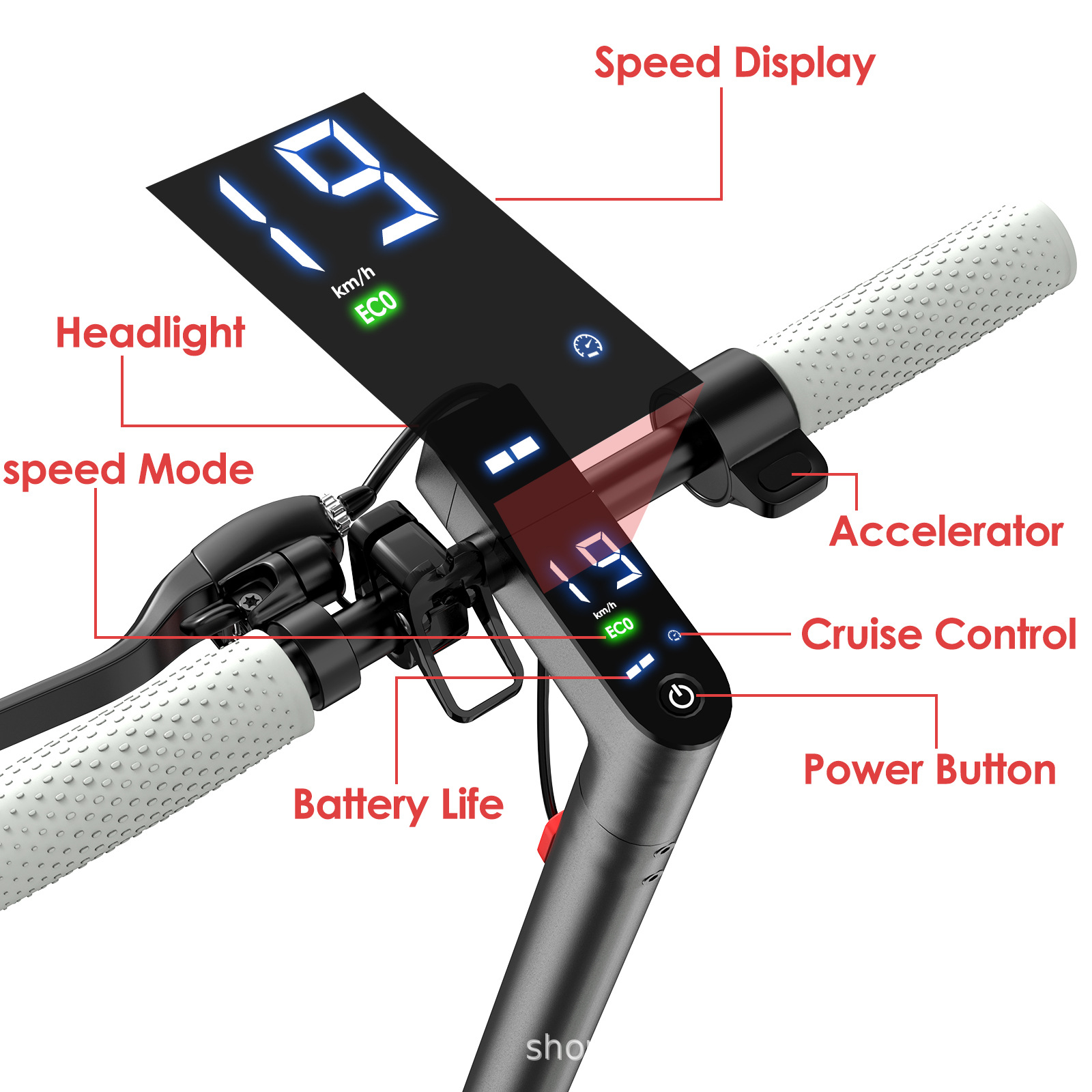 Source Manufacturer Wholesale 8.5inch Foldableable Electric Scooters European and American Overseas Warehouse One-Piece Battery Car