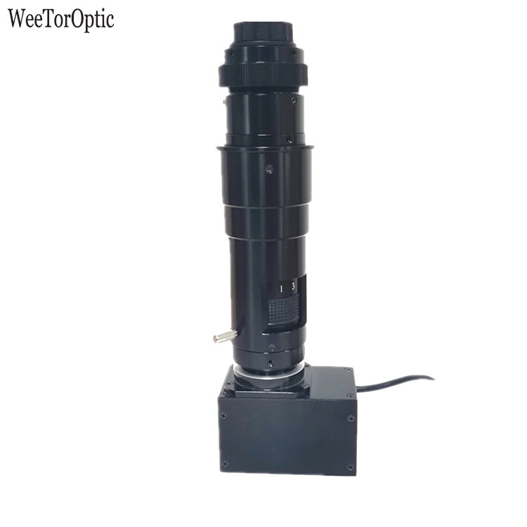 高分辨率【工业高清镜头】带测量工业PCB线路板IC晶元检测显微镜