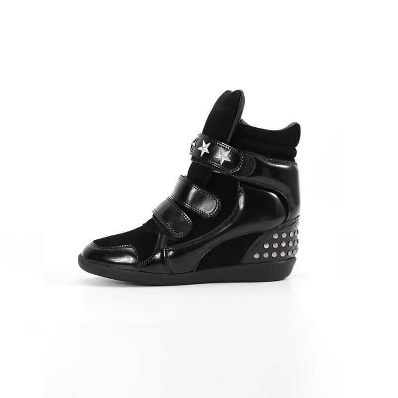 Foreign Trade Women's Shoes Exclusively for Cross-Border Sales, Popular among European and American Street Celebrities, with a Hidden Height Increase of 5.5cm, Suitable for Sports, Leisure, and Hiking, Available on Amazon