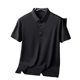 Quick-Drying Ice Silk Short-Sleeved T-Shirt Printing logo Summer Work Clothes Embroidered Men's and Women's Half-Sleeved Polo Shirt Work Clothes