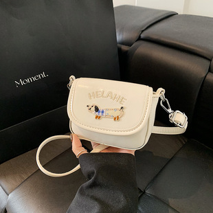 Korean Ins Style Student Canvas Bag Retro Soft Girl Vintage Style Small Bag Female Japanese Style Harajuku Girl Crossbody Bag